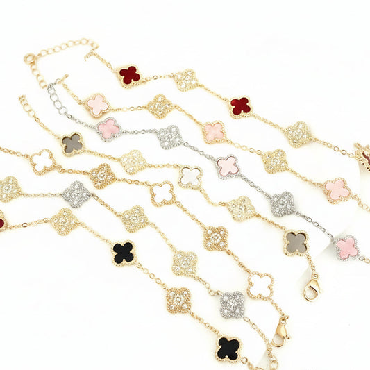 Melis mini clover bracelet