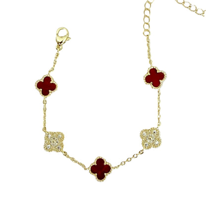 Melis mini clover bracelet