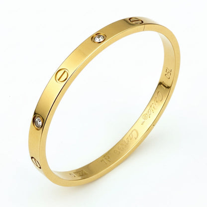 Alara bangle thick stoned