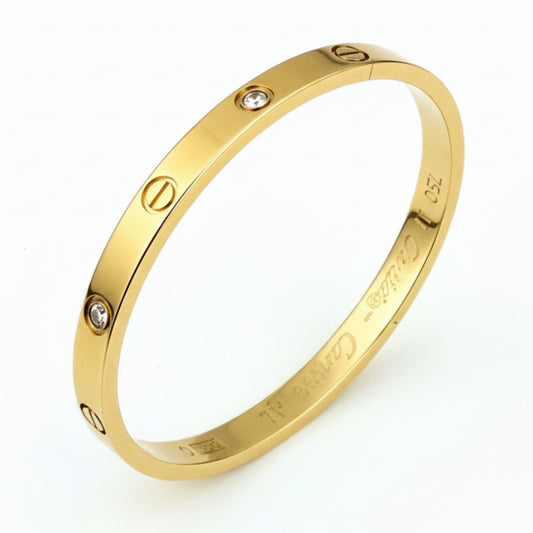Alara bangle thick stoned