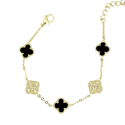 Melis mini clover bracelet
