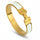 Zena bangle white